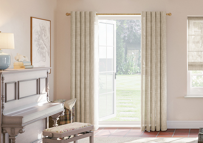 Siena Voile, Greige - Made to Measure Curtains - Image 3